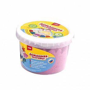 Песочница домашняя – Розовый песок 0,7 кг. (Лори, Дп-008)